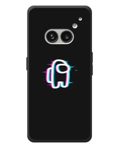 Чехол для Nothing Phone (2a) Plus с картинкой «Among Us неон»