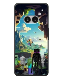 Чехол для Nothing Phone (2a) Plus с картинкой «Эндермен в лесу» Чехол для Nothing Phone (2a) Plus с картинкой «Эндермен в лесу»
