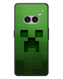 Чехол для Nothing Phone (2a) Plus с картинкой «Крипер микро-дизайн» Чехол для Nothing Phone (2a) Plus с картинкой «Крипер микро-дизайн»