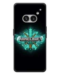 Чехол для Nothing Phone (2a) Plus с картинкой «Minecraft Diamond лого» Чехол для Nothing Phone (2a) Plus с картинкой «Minecraft Diamond лого»