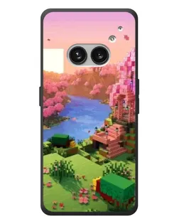 Чехол для Nothing Phone (2a) Plus с картинкой «Розовое дерево Minecraft» Чехол для Nothing Phone (2a) Plus с картинкой «Розовое дерево Minecraft»