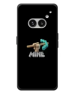 Чехол для Nothing Phone (2a) Plus с картинкой «Алмазная кирка» Чехол для Nothing Phone (2a) Plus с картинкой «Алмазная кирка»