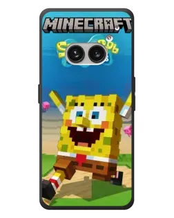 Чехол для Nothing Phone (2a) Plus с картинкой «Губка Боб Minecraft» Чехол для Nothing Phone (2a) Plus с картинкой «Губка Боб Minecraft»