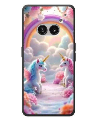 Чехол для Nothing Phone (2a) Plus с картинкой «Радуга и единороги» Чехол для Nothing Phone (2a) Plus с картинкой «Радуга и единороги»