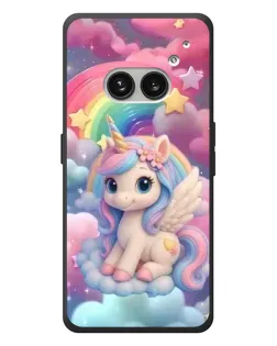 Чехол для Nothing Phone (2a) Plus с картинкой «Маленький единорог»
