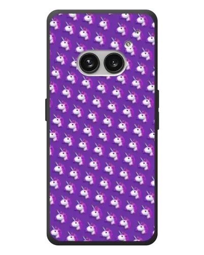 Чехол для Nothing Phone (2a) Plus с картинкой «Единороги на фиолетовом» Чехол для Nothing Phone (2a) Plus с картинкой «Единороги на фиолетовом»