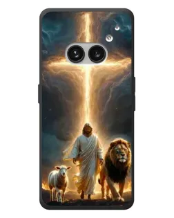 Чехол для Nothing Phone (2a) Plus с картинкой «Лев Иуды и Свет»