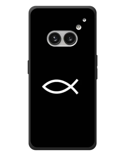 Чехол для Nothing Phone (2a) Plus с картинкой «Символ рыбы Jesus» Чехол для Nothing Phone (2a) Plus с картинкой «Символ рыбы Jesus»