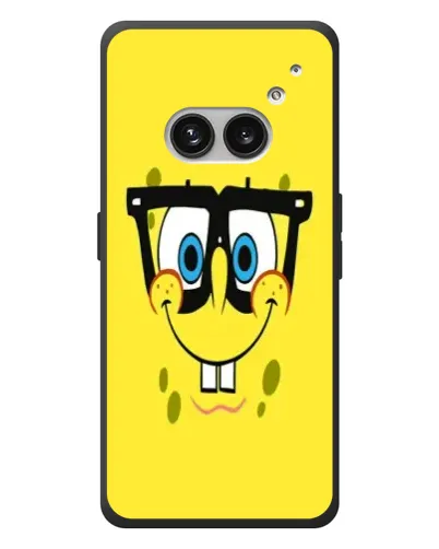 Чехол для Nothing Phone (2a) Plus с картинкой «Минималистичный Спанч Боб» Чехол для Nothing Phone (2a) Plus с картинкой «Минималистичный Спанч Боб»