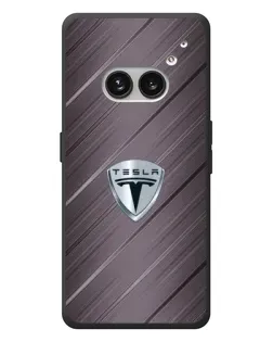 Чохол для Nothing Phone (2a) Plus з картинкою «Металева текстура Tesla» Чохол для Nothing Phone (2a) Plus з картинкою «Металева текстура Tesla»