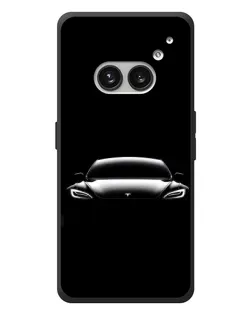 Чохол для Nothing Phone (2a) Plus з картинкою «Фари Tesla Night» Чохол для Nothing Phone (2a) Plus з картинкою «Фари Tesla Night»