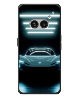 Чохол для Nothing Phone (2a) Plus з картинкою «Tesla в неоні» Чохол для Nothing Phone (2a) Plus з картинкою «Tesla в неоні»