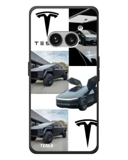Чохол для Nothing Phone (2a) Plus з картинкою «Колаж Cybertruck Tesla» Чохол для Nothing Phone (2a) Plus з картинкою «Колаж Cybertruck Tesla»