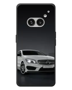 Чехол для Nothing Phone (2a) Plus с картинкой «Mercedes AMG GT Silver»
