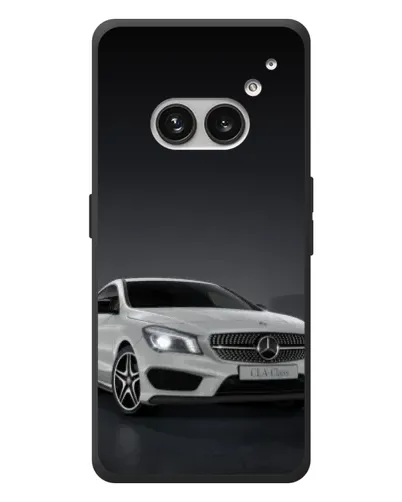 Чехол для Nothing Phone (2a) Plus с картинкой «Mercedes AMG GT Silver»