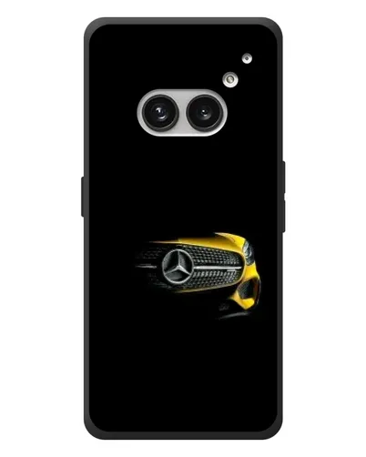 Чехол для Nothing Phone (2a) Plus с картинкой «Mercedes — ретро стиль»