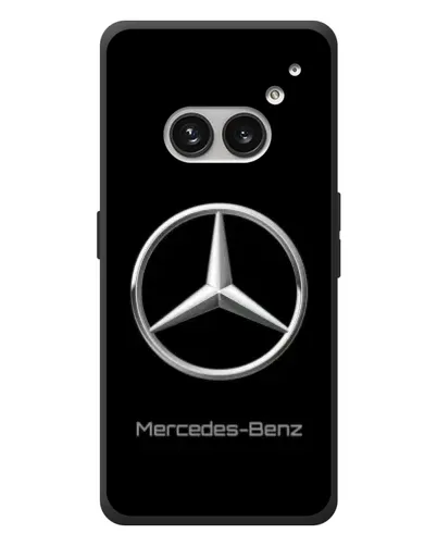 Чехол для Nothing Phone (2a) Plus с картинкой «Mercedes Silver Logo»