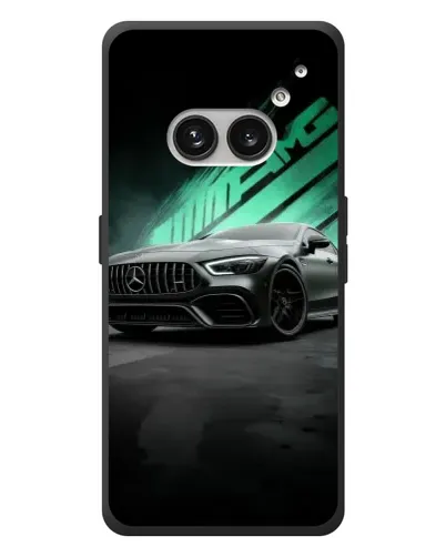 Чехол для Nothing Phone (2a) Plus с картинкой «Темный Mercedes AMG»