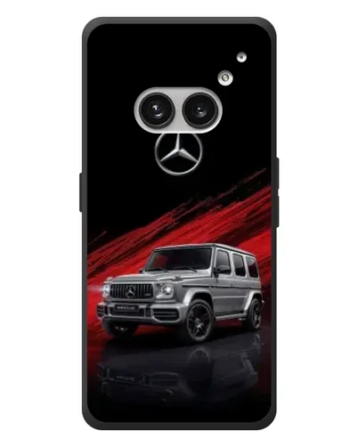Чехол для Nothing Phone (2a) Plus с картинкой «Mercedes G-Class красный»