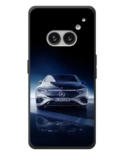 Чехол для Nothing Phone (2a) Plus с картинкой «Ночной Mercedes EQ»