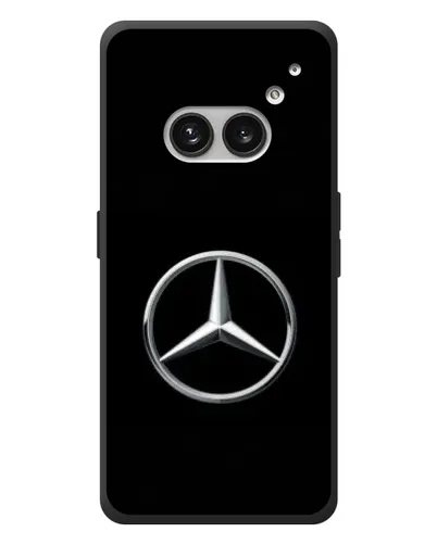 Чехол для Nothing Phone (2a) Plus с картинкой «Mercedes классический лого»