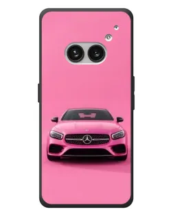Чехол для Nothing Phone (2a) Plus с картинкой «Розовый Mercedes AMG» Чехол для Nothing Phone (2a) Plus с картинкой «Розовый Mercedes AMG»