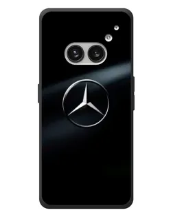 Чехол для Nothing Phone (2a) Plus с картинкой «Mercedes на металле» Чехол для Nothing Phone (2a) Plus с картинкой «Mercedes на металле»