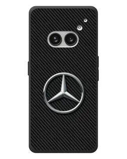 Чехол для Nothing Phone (2a) Plus с картинкой «Карбоновый Mercedes стиль» Чехол для Nothing Phone (2a) Plus с картинкой «Карбоновый Mercedes стиль»