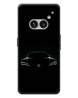 Чехол для Nothing Phone (2a) Plus с картинкой «Mercedes — силуэт авто» Чехол для Nothing Phone (2a) Plus с картинкой «Mercedes — силуэт авто»