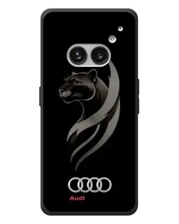Чехол для Nothing Phone (2a) Plus с картинкой «Графика — пантера и Audi» Чехол для Nothing Phone (2a) Plus с картинкой «Графика — пантера и Audi»