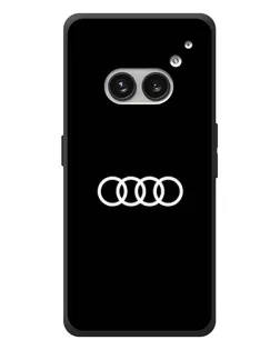 Чехол для Nothing Phone (2a) Plus с картинкой «Audi White Logo» Чехол для Nothing Phone (2a) Plus с картинкой «Audi White Logo»