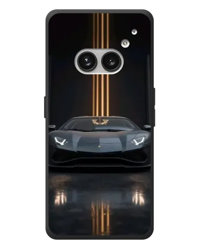 Чехол для Nothing Phone (2a) Plus с картинкой «Lamborghini золотые линии» Чехол для Nothing Phone (2a) Plus с картинкой «Lamborghini золотые линии»