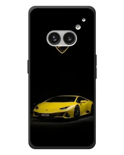 Чехол для Nothing Phone (2a) Plus с картинкой «Lamborghini желтый акцент» Чехол для Nothing Phone (2a) Plus с картинкой «Lamborghini желтый акцент»
