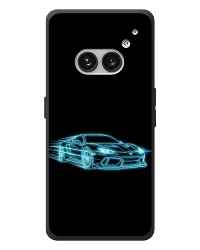 Чехол для Nothing Phone (2a) Plus с картинкой «Неоновый контур Lamborghini» Чехол для Nothing Phone (2a) Plus с картинкой «Неоновый контур Lamborghini»