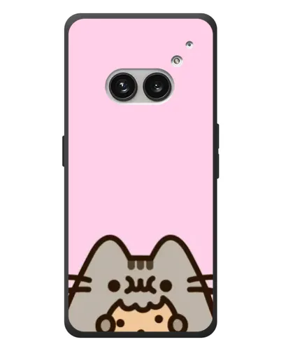Чехол для Nothing Phone (2a) Plus с картинкой «Pusheen и печенье»