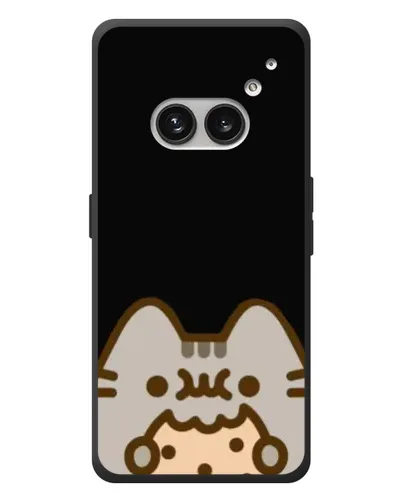 Чехол для Nothing Phone (2a) Plus с картинкой «Пушин на черном»