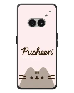 Чохол для Nothing Phone (2a) Plus з картинкою «Pusheen логотип» Чохол для Nothing Phone (2a) Plus з картинкою «Pusheen логотип»