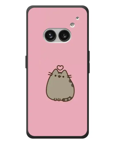 Чехол для Nothing Phone (2a) Plus с картинкой «Pusheen сердце»