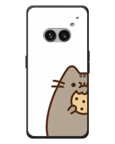 Чехол для Nothing Phone (2a) Plus с картинкой «Пушин с печеньем»