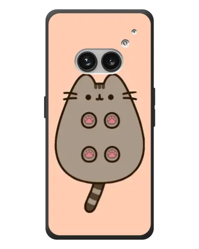 Чехол для Nothing Phone (2a) Plus с картинкой «Пушин пузиком кверху»