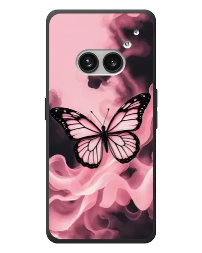 Чехол для Nothing Phone (2a) Plus с картинкой «Бабочка в дыму» Чехол для Nothing Phone (2a) Plus с картинкой «Бабочка в дыму»