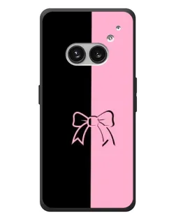 Чехол для Nothing Phone (2a) Plus с картинкой «Половинки банта»