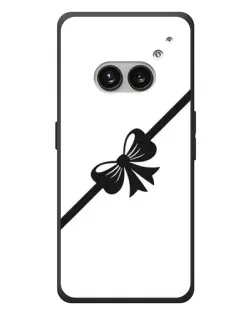 Чехол для Nothing Phone (2a) Plus с картинкой «Диагональный бант»