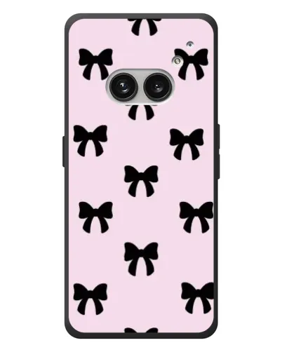 Чехол для Nothing Phone (2a) Plus с картинкой «Черные банты Coquette» Чехол для Nothing Phone (2a) Plus с картинкой «Черные банты Coquette»