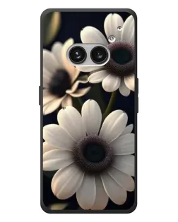Чехол для Nothing Phone (2a) Plus с картинкой «Белые маргаритки макро»