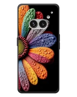 Чехол для Nothing Phone (2a) Plus с картинкой «Радужный цветок»
