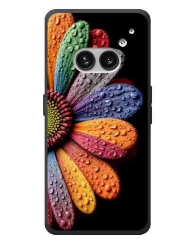Чехол для Nothing Phone (2a) Plus с картинкой «Радужный цветок» Чехол для Nothing Phone (2a) Plus с картинкой «Радужный цветок»