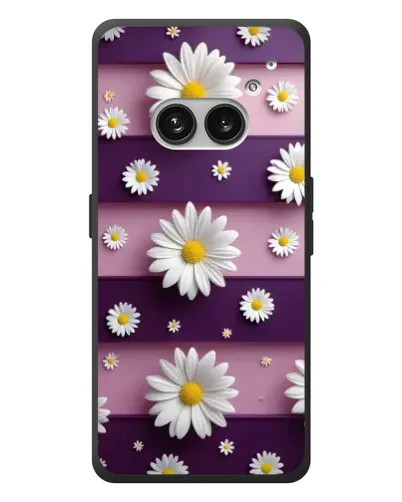 Чехол для Nothing Phone (2a) Plus с картинкой «Ромашки на фиолетовом» Чехол для Nothing Phone (2a) Plus с картинкой «Ромашки на фиолетовом»