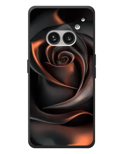 Чехол для Nothing Phone (2a) Plus с картинкой «Шелковая черная роза» Чехол для Nothing Phone (2a) Plus с картинкой «Шелковая черная роза»