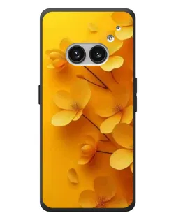Чехол для Nothing Phone (2a) Plus с картинкой «Золотые лепестки»